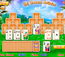 Tri Towers Solitaire